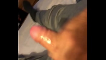 Preview 2 of Analia Diem - Stroking my big uncut dick