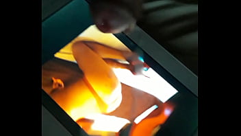 Preview 4 of Force Sex On Group - Ass cumshot for blonde model in red panty.friendly couple s tribute