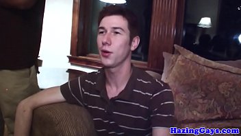 Preview 2 of Dog Ladyboy Teen - Hazed twinks sucking and fucking