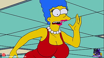 Preview 1 of Hot Sexy Devar Bhaby - Marge Simpson tits