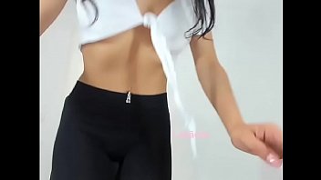 Preview 2 of Red Sutting Lip - teen cam ass