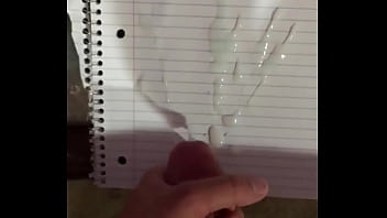 Preview 4 of Islamabad Xnxx Local Video - Jerking big thick cock shoots massive cumshot on paper