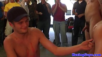 Preview 4 of Emmmt - Pledging twink gets anally toyed