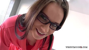 Preview 1 of Penis Knife Cutting - Wendy Being So Loud and Satisfied in Doggy Worked by Horny Man