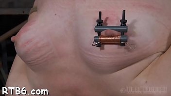 Preview 2 of Emily Evren - Restrained gal is hoisted up for her sexy castigation
