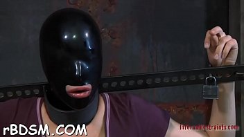 Preview 4 of Kidnap Japanese Sex - Fuck machine is pounding on bounded serf viciously