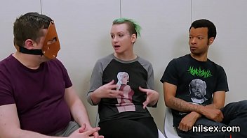 Preview 3 of Happy Movie Hot - Naughty kitten is taken in ass hole madhouse for painful therapy