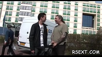 Preview 2 of Yoga Dlut - Excited old stud takes a tour in amsterdam&#039_s redlight district