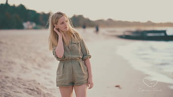 Preview 1 of Indian Sani Lione Sex - It&#039_s Olive Gee &amp_ Charlie Forde Falling In Love At The Beach! promo