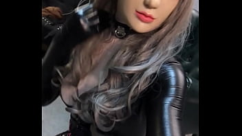 Preview 1 of Old Man Yag Garl Xxx Vidiyo - leather doll femdom