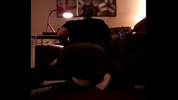 Preview 4 of Xxxxxxxx Lun Puhde 12 Years - Back view of thick girl sucking a big black dick
