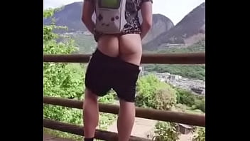 Preview 2 of Ebony Twink Gay - Perky Butt Mountains