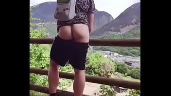 Preview 3 of Ebony Twink Gay - Perky Butt Mountains