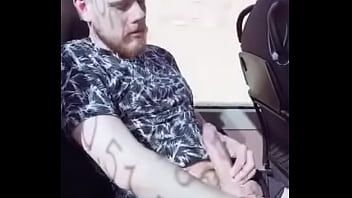 Preview 1 of Xoxoxo Misscool - Gay Sex Outdoor Bus Jerking Off