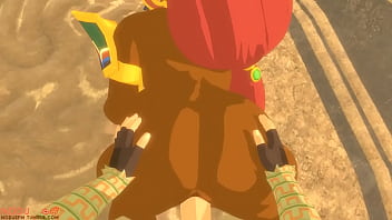 Preview 1 of Mom Sik Son Husband Porn Hot - Link and Urbosa The erotic short