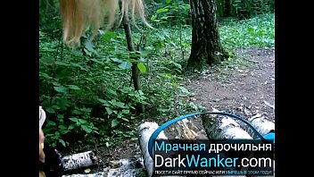 Preview 4 of Son Caughts - Amateur russian outdoor porn girl blows cum swallow blowjob