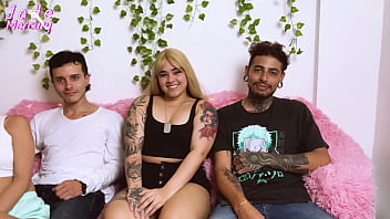 Preview 1 of Bisexual Condom - My first grupal foursome