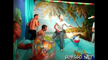 Preview 2 of School Girls Fuuk - Gay men compete who is the biggest wench at a party