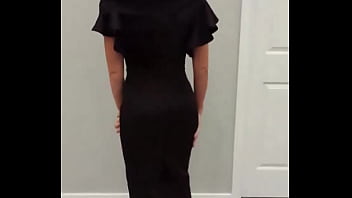 Preview 3 of American Family Facking - Merry Widow Stella&#039_s New Dress