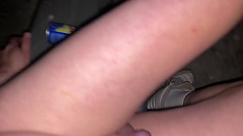 Preview 3 of Whole Night Fuck - Neo pissing and walking naked in the park at night