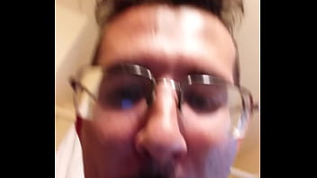 Preview 3 of France Amateur Fat - Sissy cleaning his cum up
