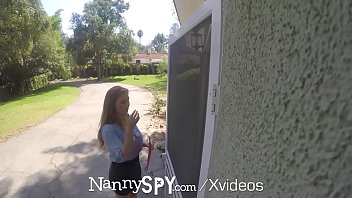 Preview 1 of Big Tit Mallu Syama - NANNYSPY Exhibitionist Nanny Lena Paul dripping CREAMPIE