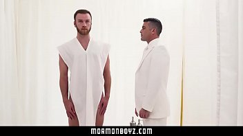Preview 1 of Sucking Club Party - MormonBoyz - Bearded Stud Gets a Good Fucking