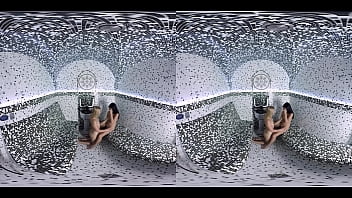 Preview 2 of Wife And Girlfrend Sex - vrpornjack.com - Two Teens enjoy themselves at the sauna in VR