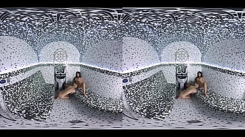Preview 3 of Wife And Girlfrend Sex - vrpornjack.com - Two Teens enjoy themselves at the sauna in VR
