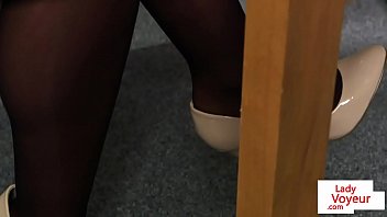 Preview 1 of Teen Analpain - Office femdom humiliates guy while giving JOI