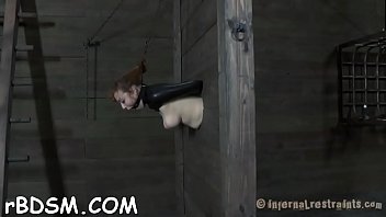 Preview 2 of Sammy Cane - Hotty gets her muff pleasured while inside a cage