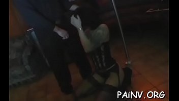 Preview 1 of Xxx Blaue - Sexy action with pudgy whore who gets into her domina outfit