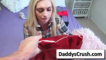 Preview 2 of Tube Dildo Atm - Casey Ballerini busty blonde play wit her body in need of cock