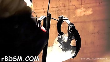 Preview 1 of Ijra Sex Videos - Gagged chick receives coarse cunt playing from tormentor