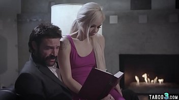 Preview 1 of Tube Gf Cheat - teen Elsa Jean threesome with her new parents