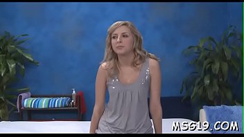 Preview 2 of Il Cazzone - Yummy blond girl gets her pussy screwed on a massage table