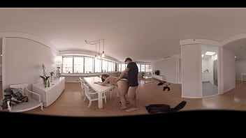 Preview 1 of 3 X 3 X Video - vrpornjack.com - chuby girl gets fucked on a table in VR