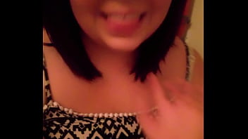 Preview 1 of Mom Or Son Washroom - Brunette BBW spreads her pussy for me behind husbans back