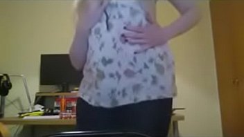 Preview 1 of Asian Girls Masterbating - a little strip tease in my zip down top