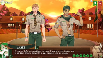 Preview 4 of Sek Momoka Nishina - Game: Friends Camp path 2,  part 27 - Taiga&#039_s Friends (russian voiceover)