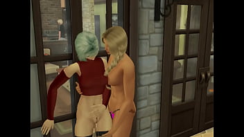 Preview 4 of Sex Xxxii Girl - Hot blonde fucking her lesbian friend with a pink-cheeked cock