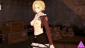 Preview 1 of Chut Ka Andar Ka Video - Annie fa sesso con Armin Shingeki no Kyojin