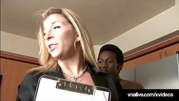 Preview 2 of 17salki Sxci Vedio - Milf Sara Jay Crams 2 Black Cocks In Her Holes - VNALive.com