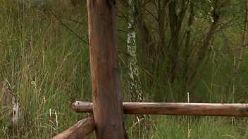 Preview 1 of Ebony Slow Grind Dick - In the barn anal sex for the girl