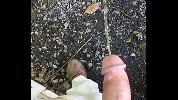 Preview 2 of Rip And Fuck - Outdoor thick cock long piss