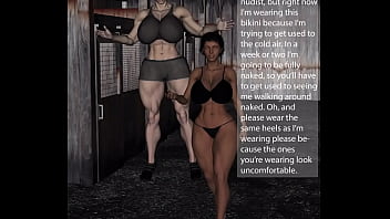 Preview 2 of Alisa Gapes - Angelina and Leila in the Barn