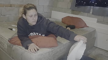 Preview 1 of Mom Cheating Son Sleep - hard anal sex - starts crying - unexpected ending