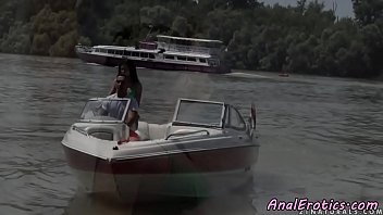 Preview 1 of Plam Tube Hot Xxx - Gorgeous eurobabe buttfucked on the boat