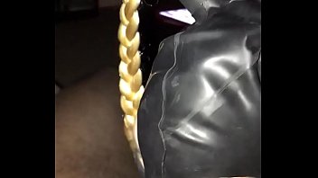Preview 4 of Tina Gets Down And Dirty - Hooded mask blowjob