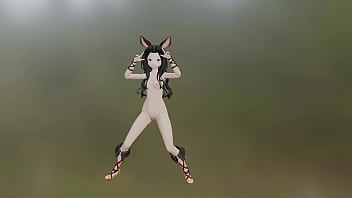 Preview 2 of Xxx Bf Assam - GBF Scathacha Hentai Nude Pokedance Song NSFW MMD 3D Black Hair